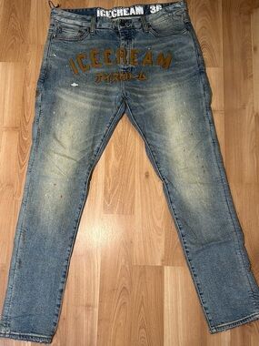 BBC ICECREAM Faded Denim Jeans sz 40
